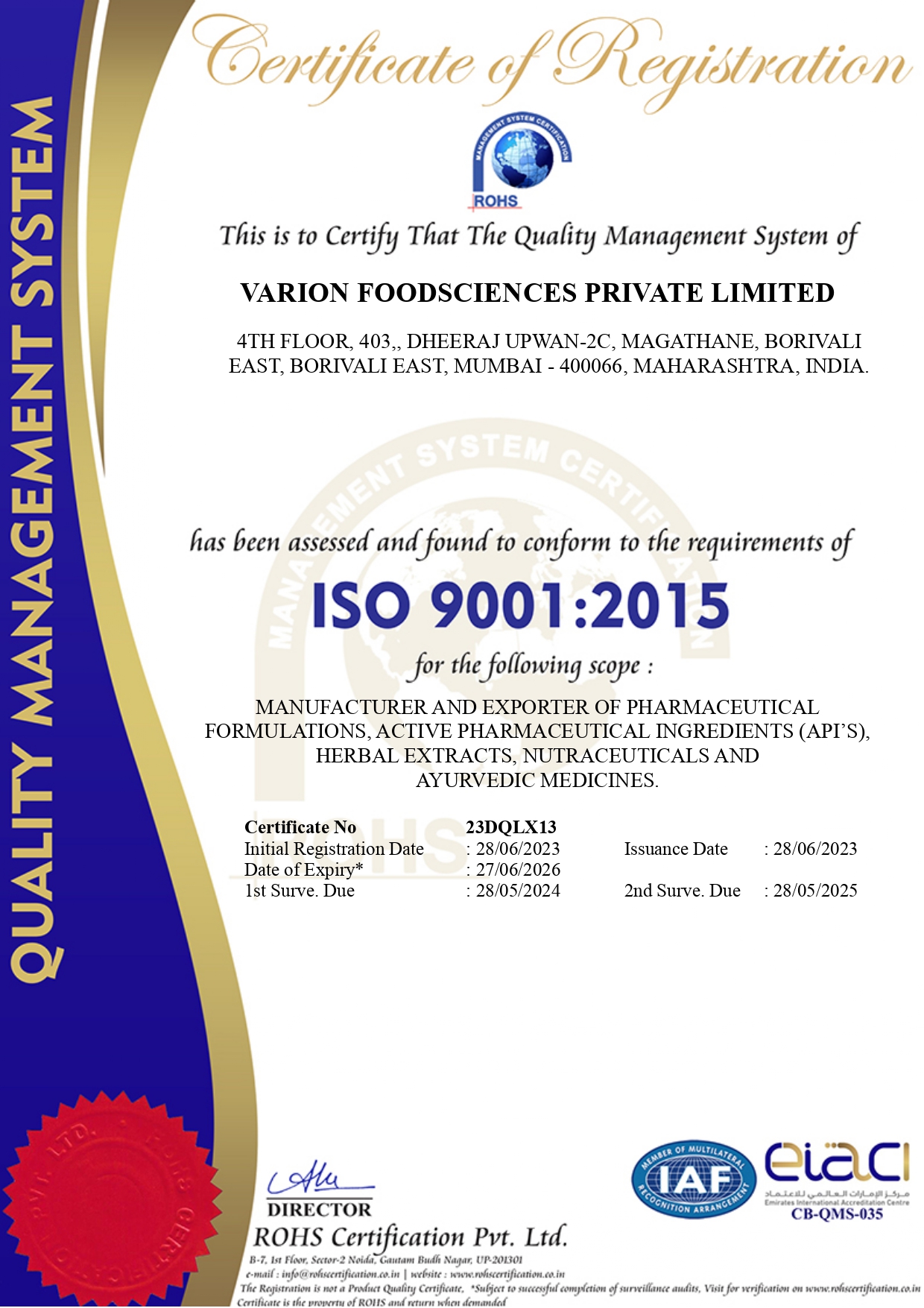 ISO 9001:2015